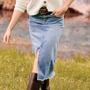 Natural Reflections Women's Denim  Skirt size 18